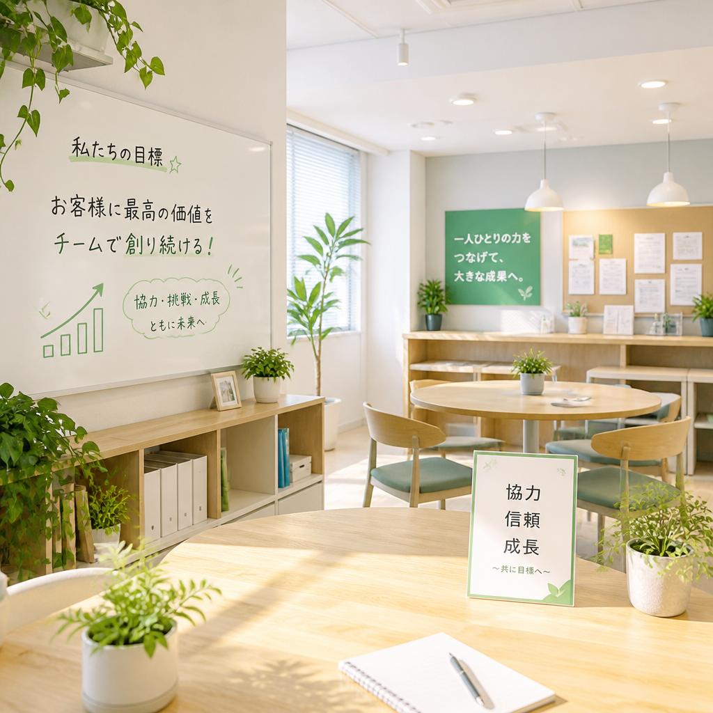 スタッフの仲が良い職場