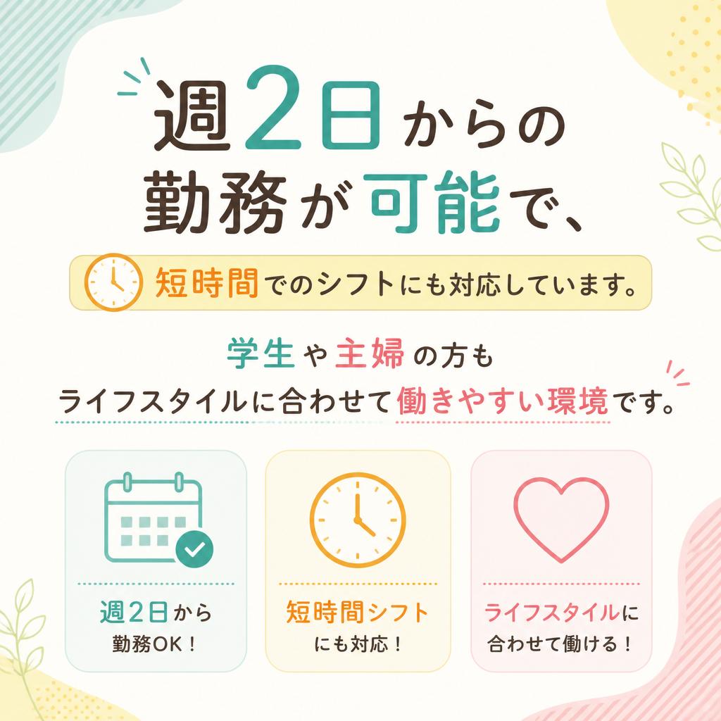 働きやすい環境