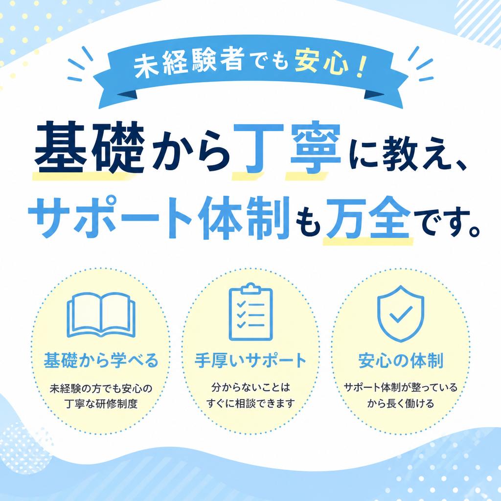 2. 充実した研修制度